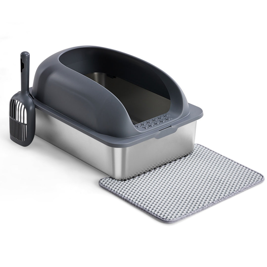 Stainless Steel Cat Litter Box